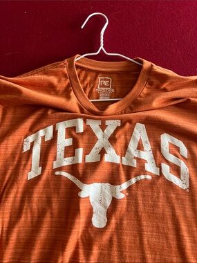 Pro Edge Men's Texas Longhorns Orange Short Sleeve Tee